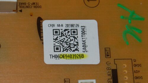 Samsung Oven Switch Membrane and Control Board DG34-00043A | DE94-03926B | OEM Used Tested (overlay fair - Black)