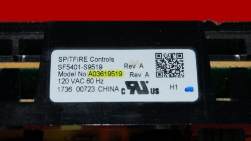 Frigidaire Gas Oven Control Board - A03619519 | 5304516117 (overlay fair - Black)