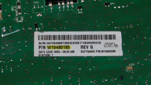 Kenmore Washer Control Board - W10480185