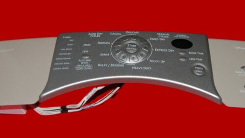 Kenmore Dryer Control Panel and Board - 8558764 | 8559430 (condition fair - Champagne)