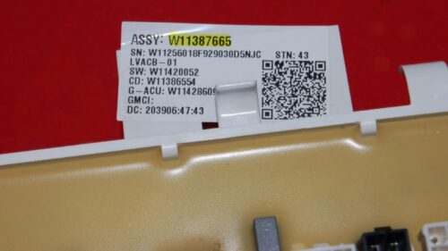 Whirlpool Washer Control Board - W11387665 | W11419171