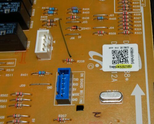 Samsung Gas Oven Switch Membrane And Board - DG34-00027B | DE92-02588J (overlay good - Black)