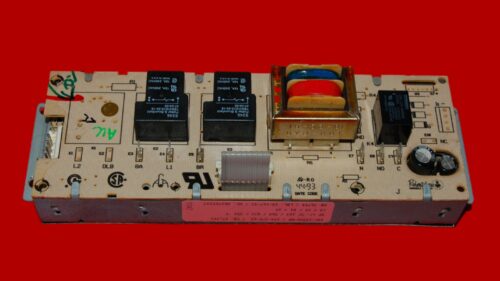 GE Oven Control Board - WB27K5107 | ERC-14500-RP (overlay fair - White)
