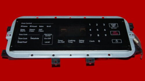 Samsung Oven Switch Membrane and Control Board DG34-00043A | DE94-03926B | OEM Used Tested (overlay fair - Black)
