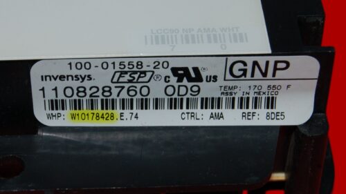 Amana Gas Oven Control Board - W10178428 | WPW10183056 (overlay fair - White)