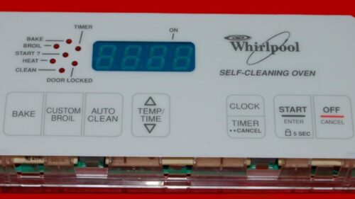 Whirlpool Gas Oven Control Board 8522506 | WP6610450 | OEM Used Tested (overlay fair - White)