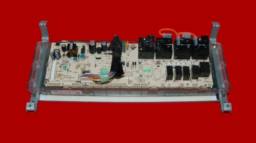 GE Double Oven Control Board - 164D8496G006 | WB27T11373 (overlay good - White)