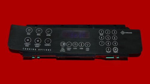 Whirlpool Oven Touchpad and Control Board W10207933 | 8507P392-60 | OEM Used Tested (overlay fair - Black)