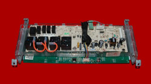 GE Double Oven Control Board - 164D8496G006 | WB27T11373 (overlay good - White)