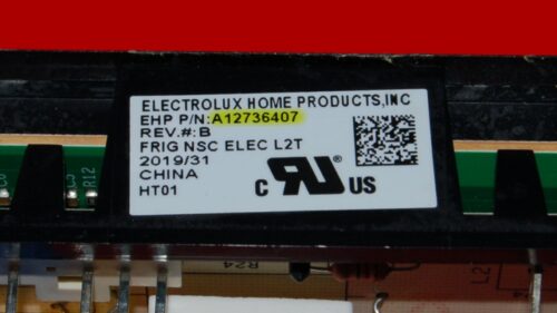 Frigidaire Oven Control Board A12736407 | 5304521889 | OEM Used Tested (overlay excellent - Black)