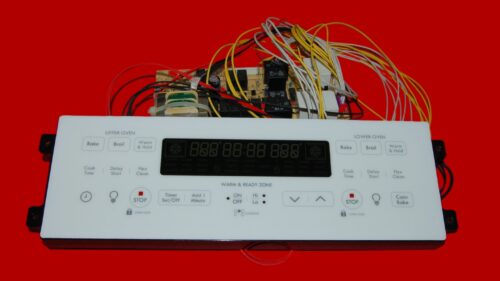 Frigidaire Double Oven Control Board 316443855 I 316443927 | OEM Used Tested (overlay fair - White)