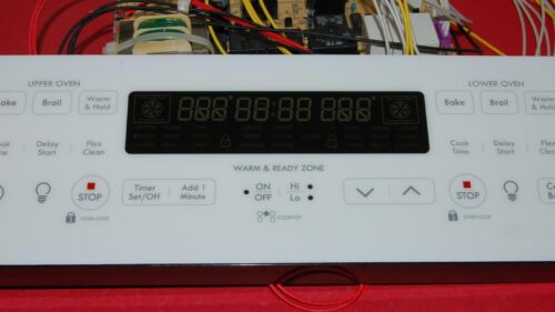Frigidaire Double Oven Control Board 316443855 I 316443927 | OEM Used Tested (overlay fair - White)