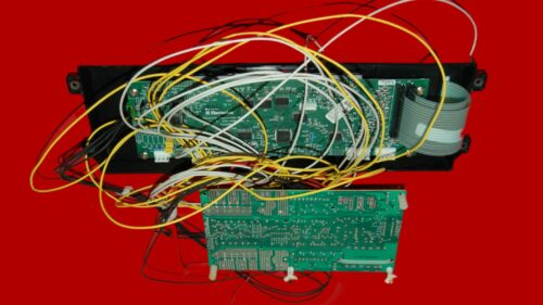Frigidaire Double Oven Control Board 316443855 I 316443927 | OEM Used Tested (overlay fair - White)