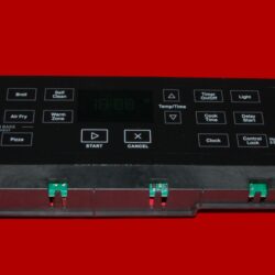 Whirlpool Oven Control Board W11527158 | W11548749 OEM Used Tested (overlay excellent, Black)
