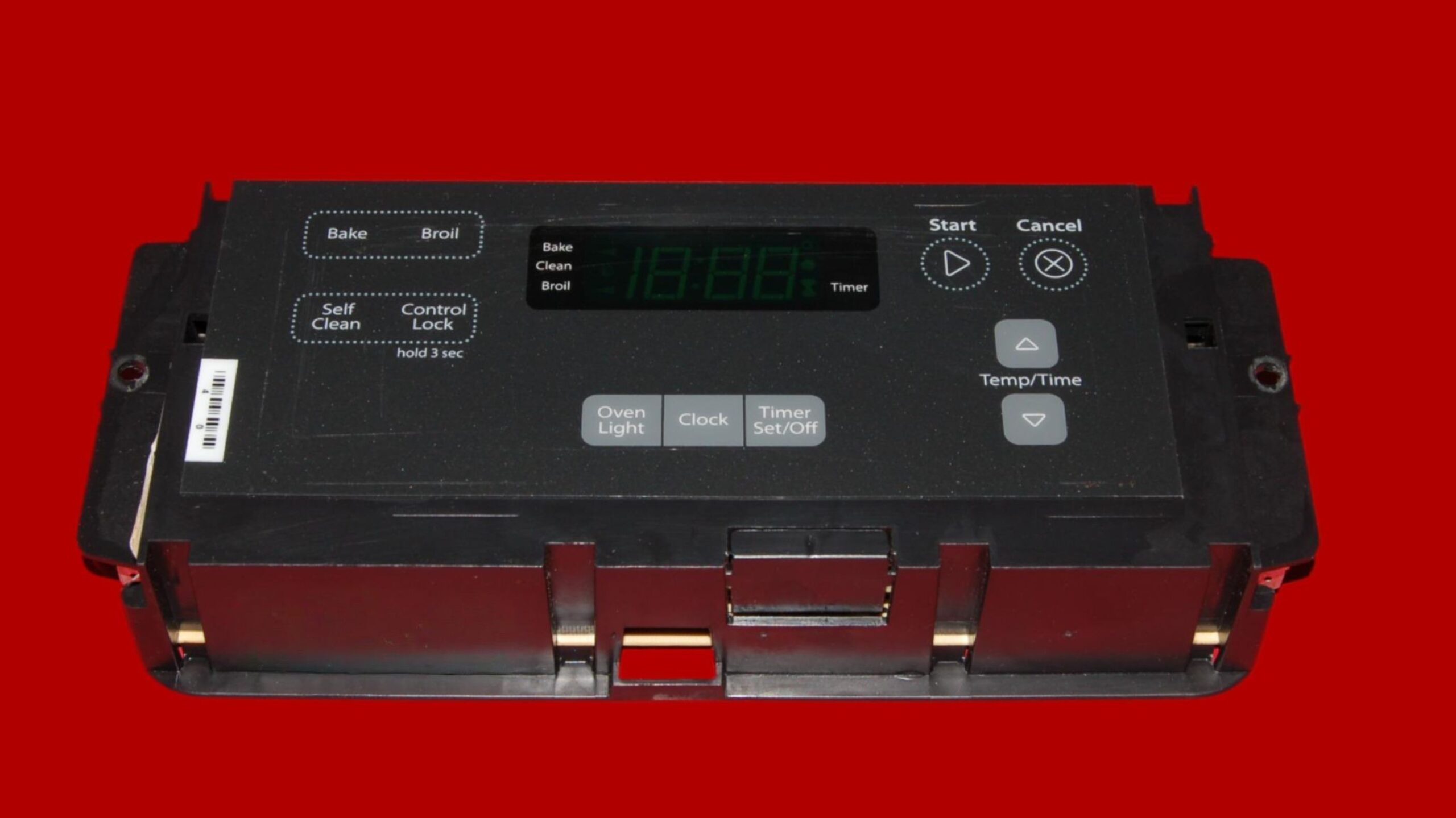 Whirlpool Oven Control Board W10424886 | OEM Used Tested (overlay fair - Dark Gray)
