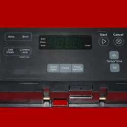 Whirlpool Oven Control Board W10424886 | OEM Used Tested (overlay fair - Dark Gray)