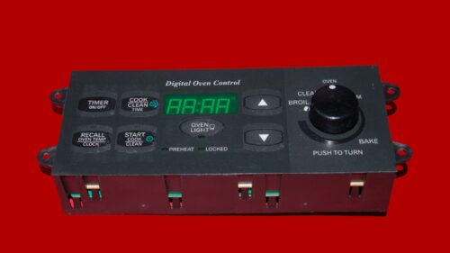 Amana Oven Control Board 31-32088501-0 77001219 | OEM Used Tested (overlay fair - Dark Gray)