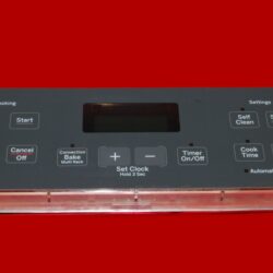GE Oven Control Board WB27T11488 164D8450G035 OEM Used Tested (overlay fair - Dark Gray)