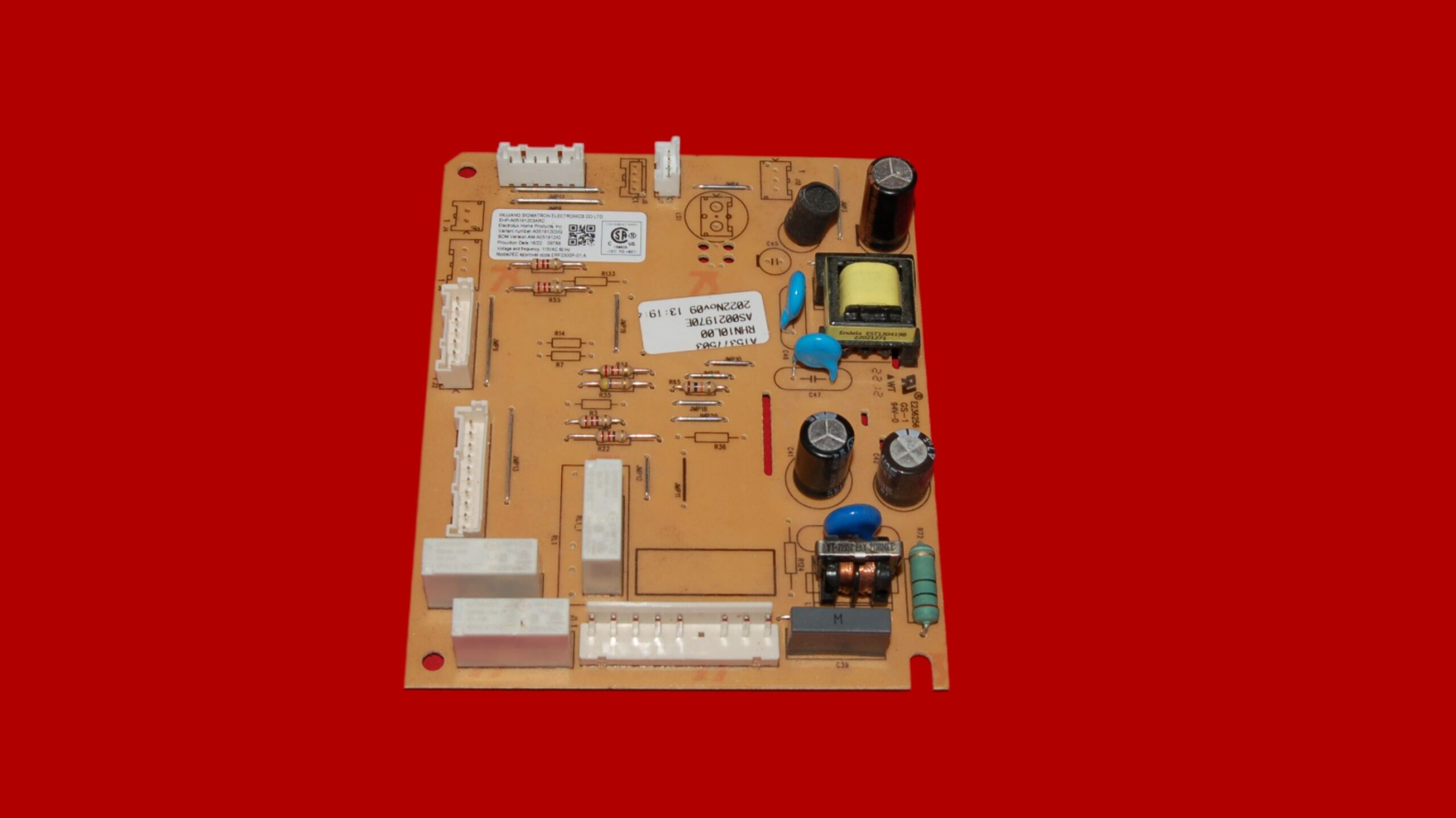 Frigidaire Refrigerator Control Board A05191203/G | OEM Used Tested