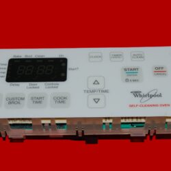 Whirlpool Oven Control Board 8524303 | 6610397 | OEM Used Tested (overlay good - White)