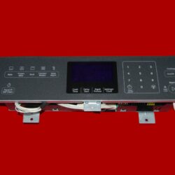 Whirlpool Switch Membrane Touch Pad and Control Board W10728524 | W10658115 (overlay Excellent - Dark Gray)