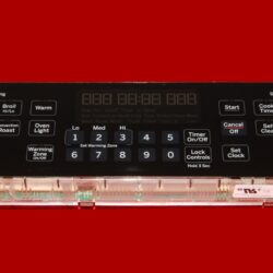 GE Oven Control Board WB27T11493 | 164D8496G167 | OEM Used Tested (overlay fair - Black)