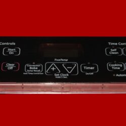 GE Oven Control Board WB27T11350 | 164D8450G027 | OEM Used Tested (overlay fair - Black)