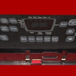 Whirlpool Oven Control Board W10173501 | WPW10476695 | OEM Used Tested (overlay fair - Black)