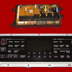 Samsung Oven Control Board and Touch DE92-03960J | DG34-00034A | OEM Used Tested (overlay fair - Black)