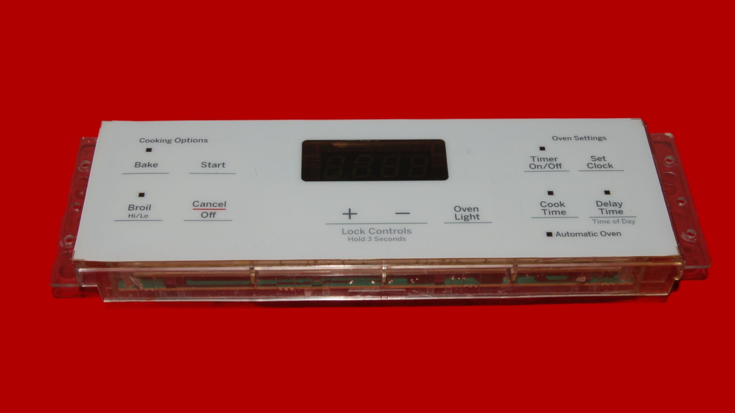 GE Gas Oven Control Board 164D8450G233 | OEM Used Tested (overlay fair - White