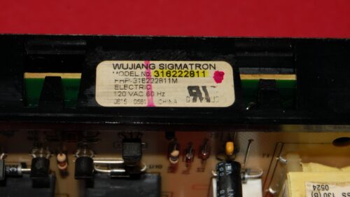 Frigidaire Oven Control Board 316222811 | 316455420 | OEM Used Tested (overlay fair - Black)