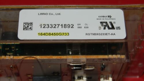 GE Gas Oven Control Board 164D8450G233 | OEM Used Tested (overlay fair - White