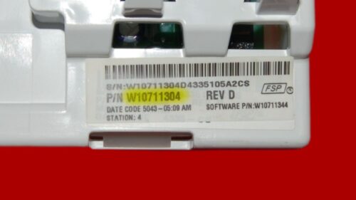 Kenmore Washer Control Board W10711304 | OEM Used Tested