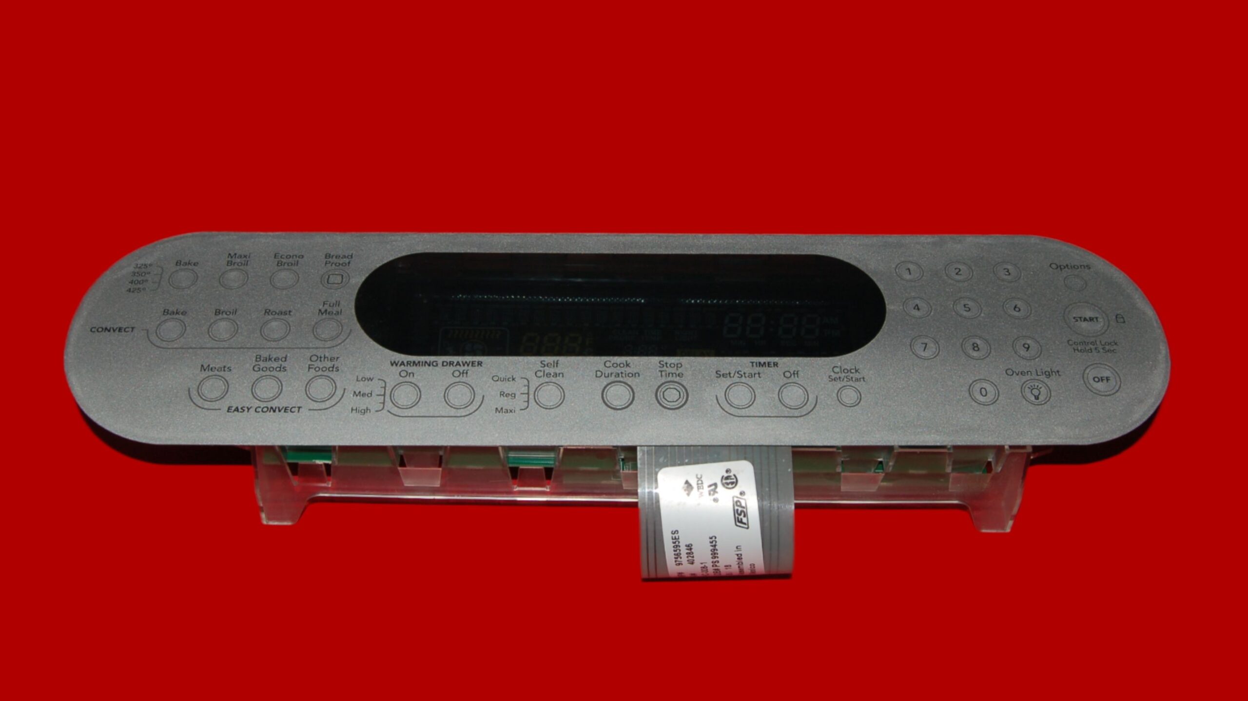 Kitchen-Aid Oven Control Board – Part Number 9762812 | 9756595ES – Pre-Owned/Used Tested